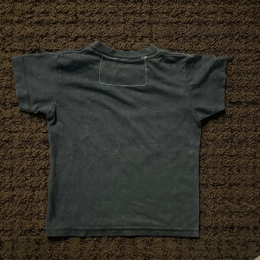 Aviator Nation Kids Charcoal Tee with Rainbow Graphic - Picture 2 of 3